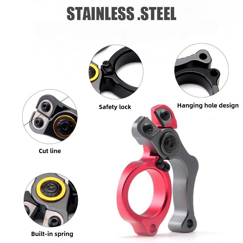 أدوات صيد خارجية من سبائك الأل - مراجعة Fishing Line Cutter وسعره