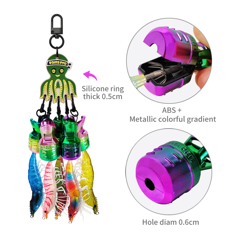 طقم حماية طُعم صيد الحبار المط - مراجعة Fishing Line Dispenser وسعره