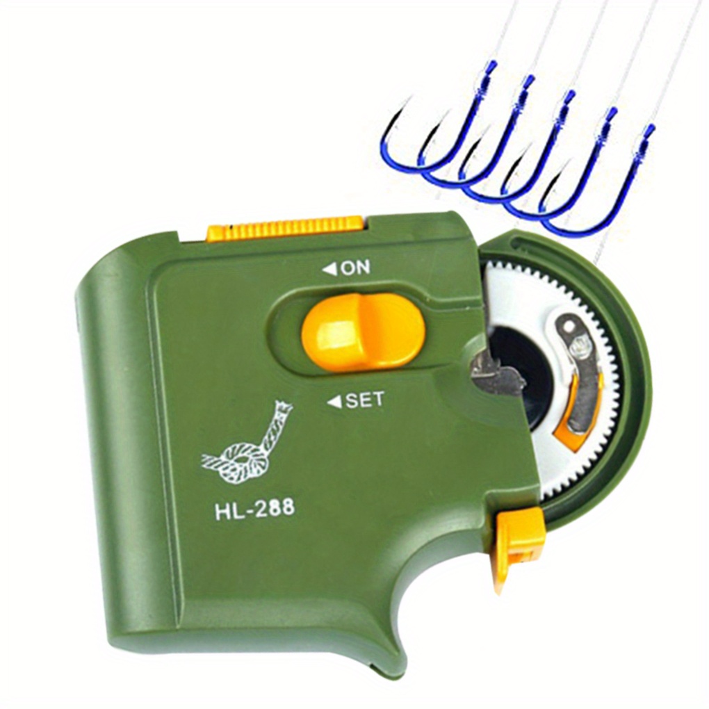 آلة ربط خطاف السمك HL-288 مودي - مراجعة Fishing Line Dispenser وسعره
